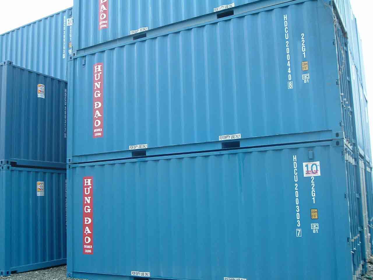 Container 20GP sản xuất mới - Phili Container- Công Ty Cổ Phần Tiếp Vận Phili Toàn Cầu